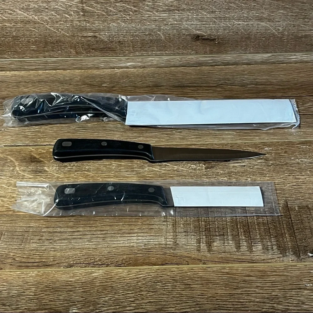 Gold Coast Sharp Kitchen Knife‎ 3 Piece Gift Set 000JE5 in Box